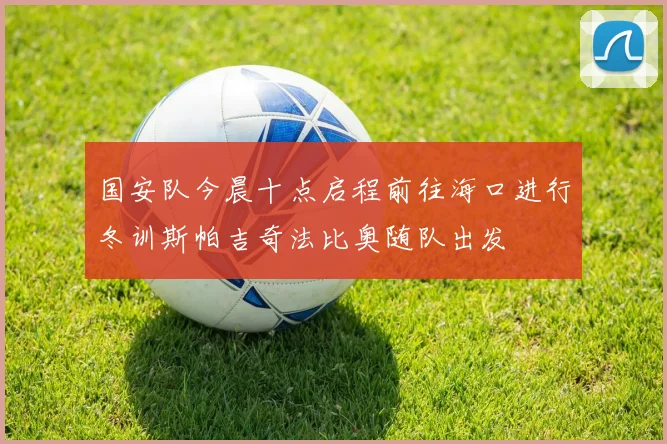 国安队今晨十点启程前往海口进行冬训斯帕吉奇法比奥随队出发