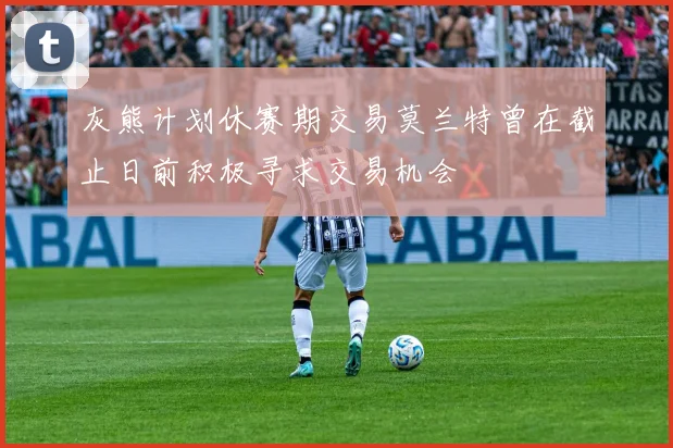 灰熊计划休赛期交易莫兰特曾在截止日前积极寻求交易机会